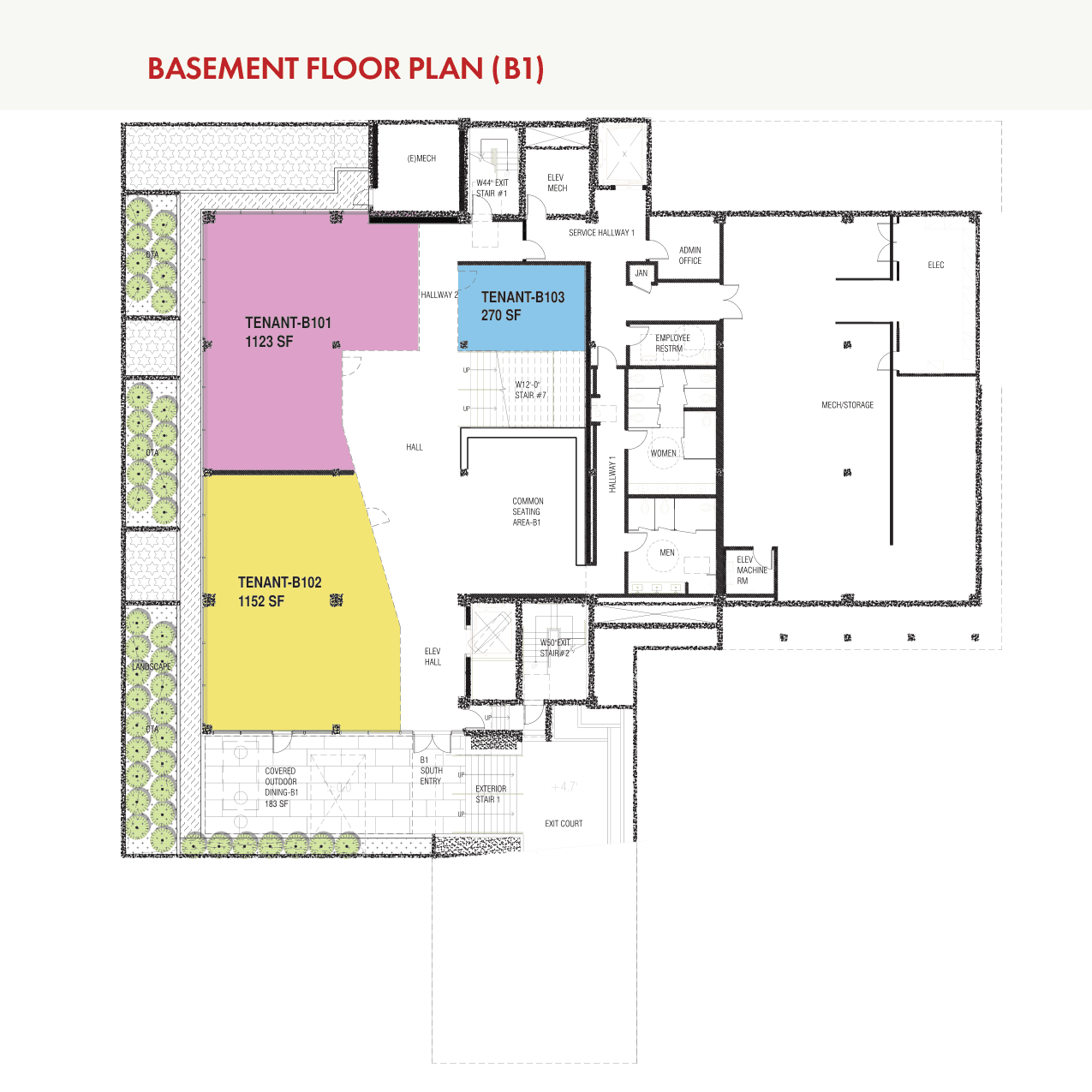 B1 floor plan
